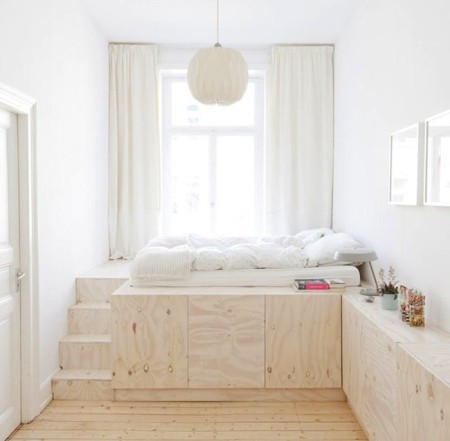 Bedroom designed by Studio Oink
